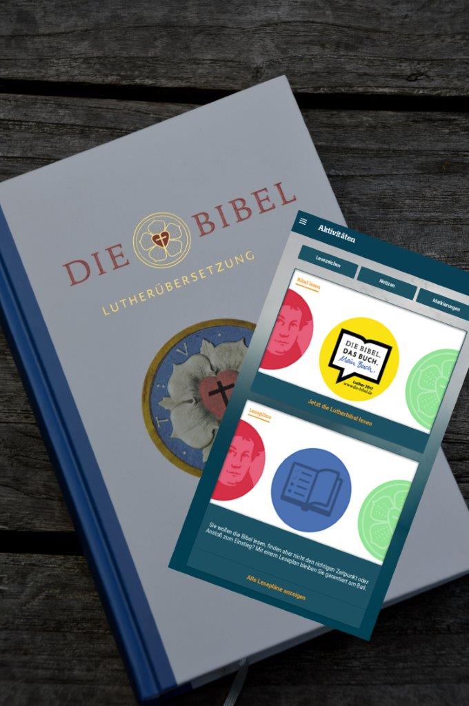 Bild: Lutherbibel 2017 mit App