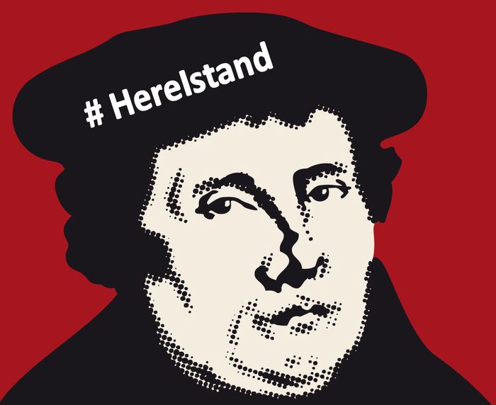 Bild: Luther - #HereIstand